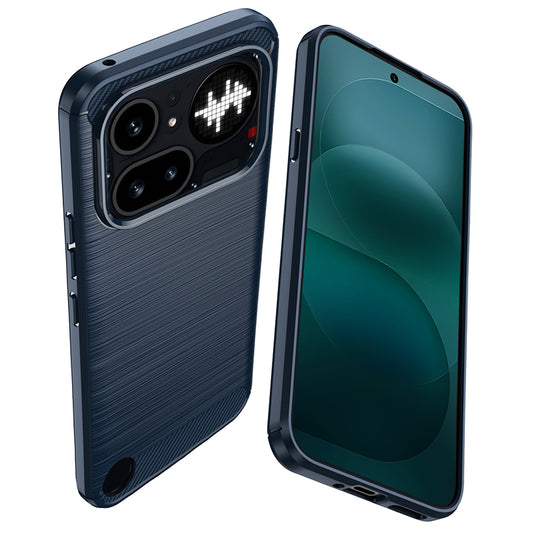 Navy Brushed Metal Case (Nothing Phone 4a Pro)