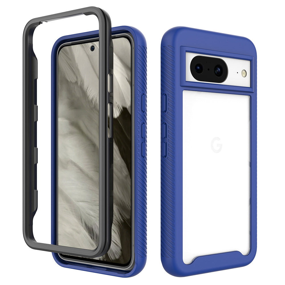 Navy Guardian Clear Case (Pixel 8 Pro)