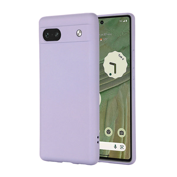 Matte Pastel Purple Soft Case (Pixel 7a)