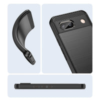 Navy Brushed Metal Case (Pixel 8a)