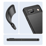 Navy Brushed Metal Case (Pixel 8a)