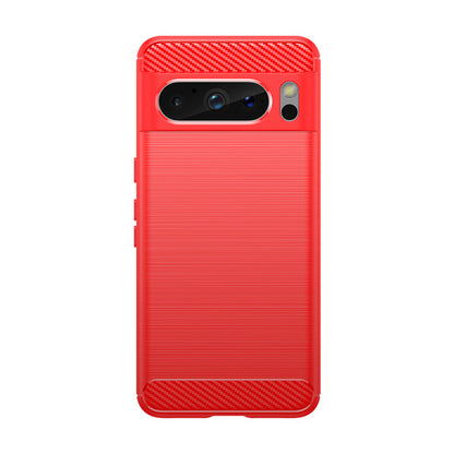 Red Brushed Metal Case (Pixel 9 Pro XL)