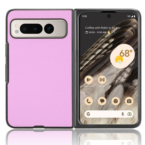 Pink Leather Case (Pixel Fold)