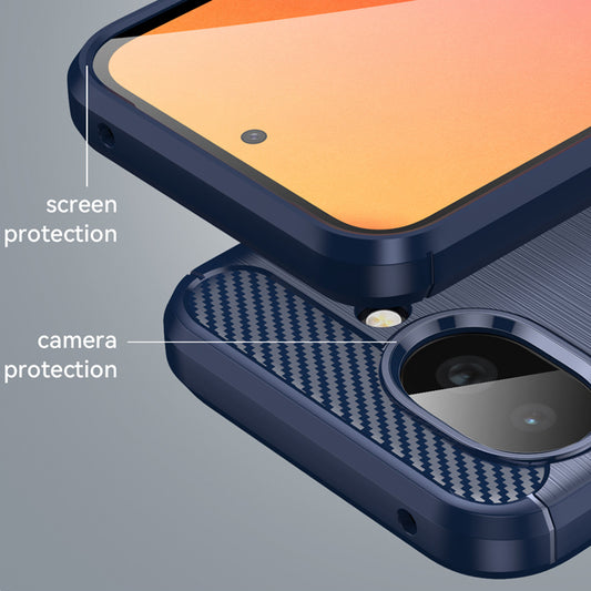 Navy Brushed Metal Case (Pixel 10a)