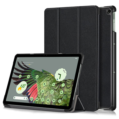 Black Leather Folio Case (Google Pixel Tablet)