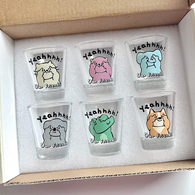 "Our Friends" Shot Glasses (Set of 6)