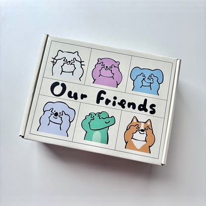 "Our Friends" Shot Glasses (Set of 6)