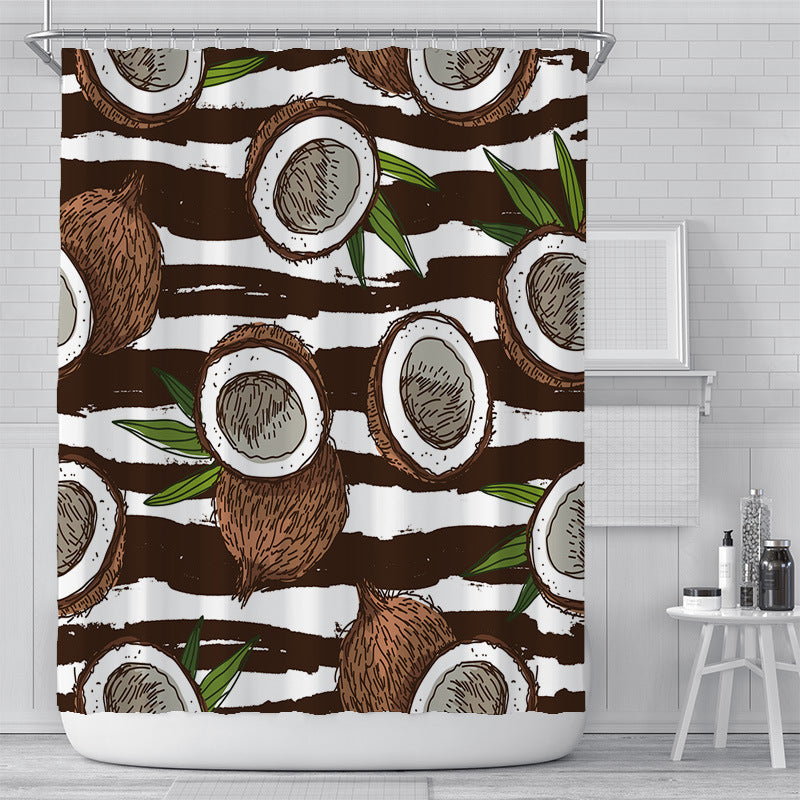 Coconuts Shower Curtain