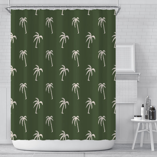 Tropical Palms Shower Curtain