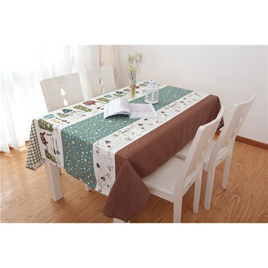 Tea Time Cotton Table Cloth