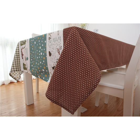 Tea Time Cotton Table Cloth