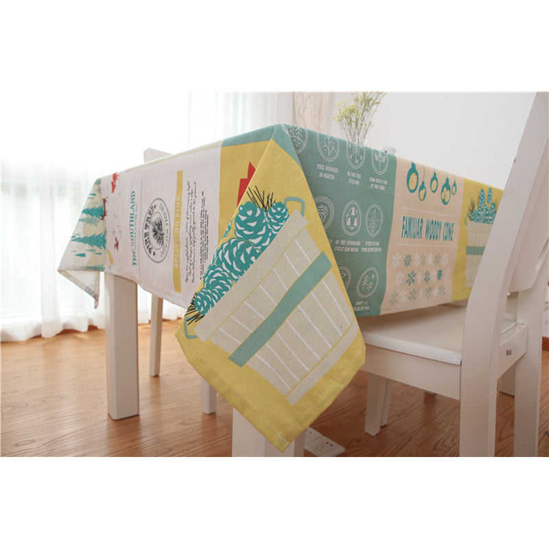 Forest Cotton Table Cloth