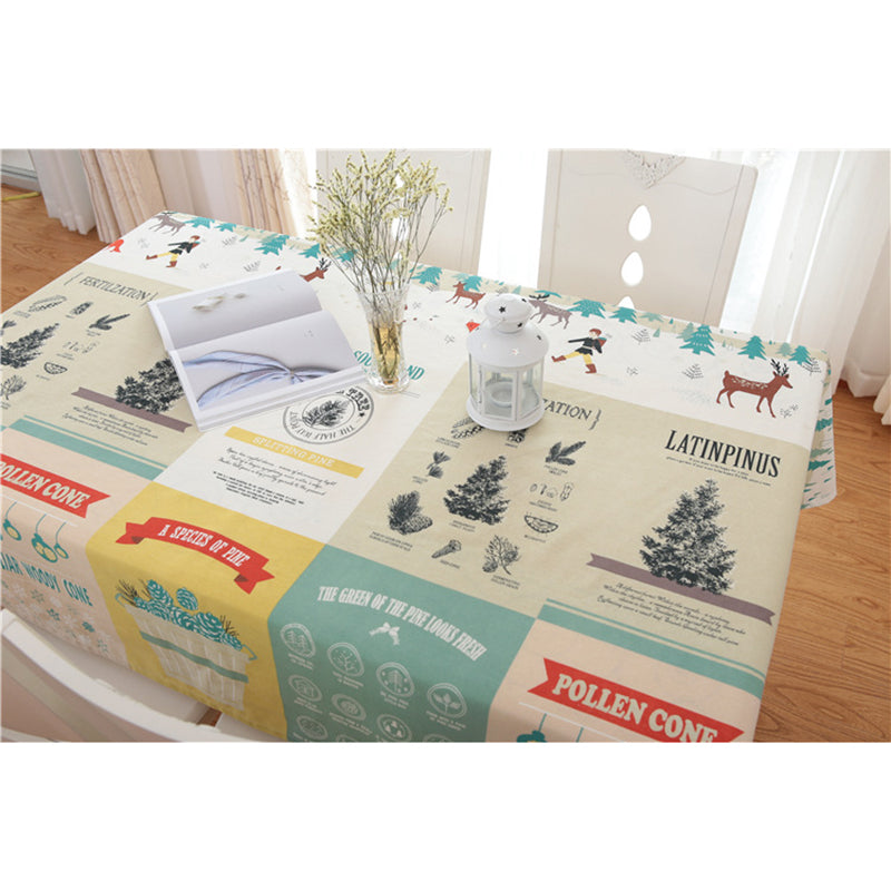 Forest Cotton Table Cloth