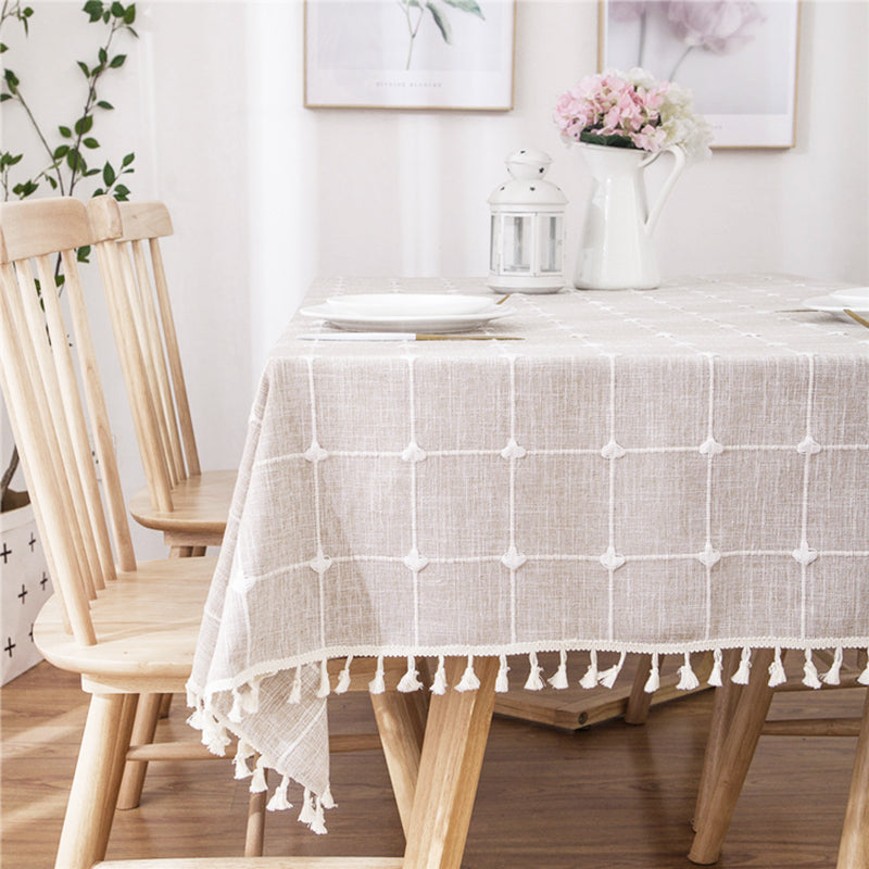 Lattice Cotton Table Cloth