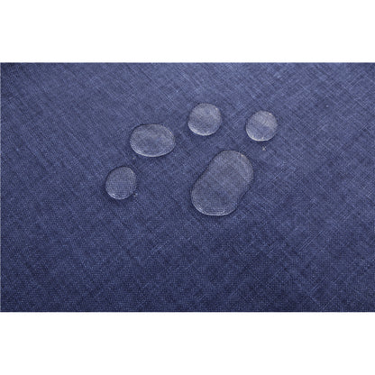 Blue Vinyl Table Cloth