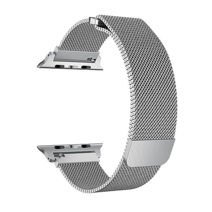 Grey Milan Mesh Apple Watch Strap (42mm-49mm)
