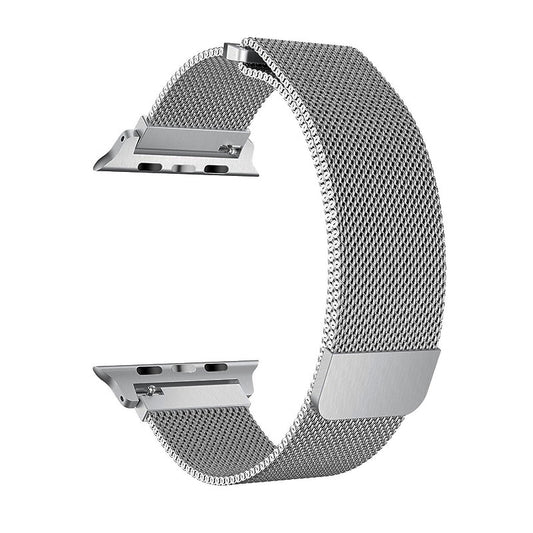 Grey Milan Mesh Apple Watch Strap (42mm-49mm)