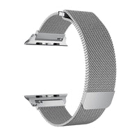 Grey Milan Mesh Apple Watch Strap