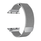 Grey Milan Mesh Apple Watch Strap