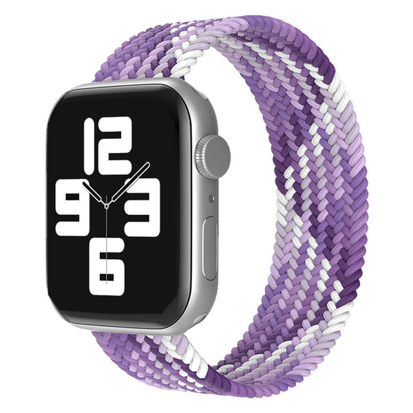 Violet Braided Apple Watch Strap