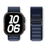 Navy Nylon Loop Apple Watch Strap