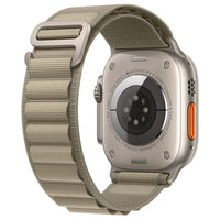 Khaki Nylon Loop Apple Watch Strap