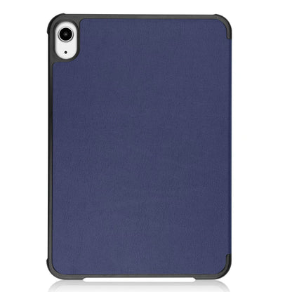 Navy Leather Folio Case with Smart Cover (iPad Mini 6 / Mini 7)