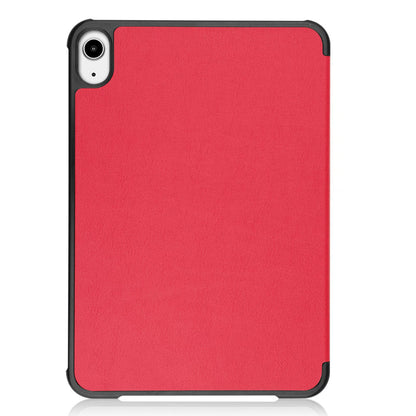 Red Leather Folio Case with Smart Cover (iPad Mini 6 / Mini 7)