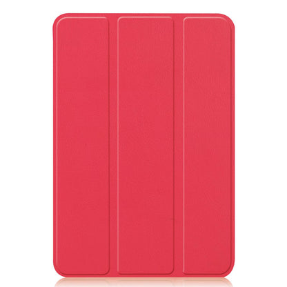 Red Leather Folio Case with Smart Cover (iPad Mini 6 / Mini 7)