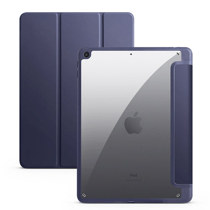 Navy Clear Folio Case with Smart Cover (iPad 10.2-inch 2019-2021)