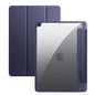 Navy Clear Folio Case with Smart Cover (iPad 10.2-inch 2019-2021)