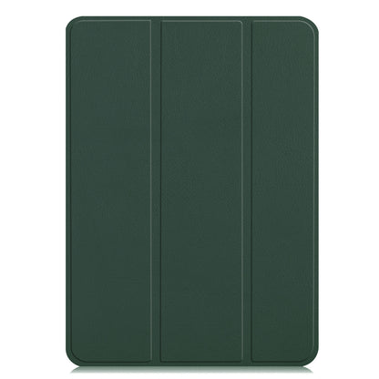 Forest Green Leather Folio Case with Smart Cover (iPad 9.7-inch)