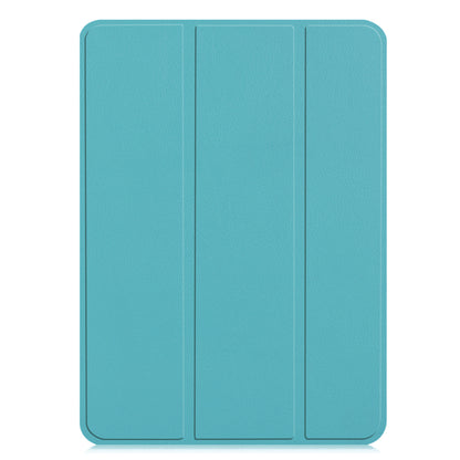 Teal Leather Folio Case with Smart Cover (iPad 10.2-inch 2019-2021)