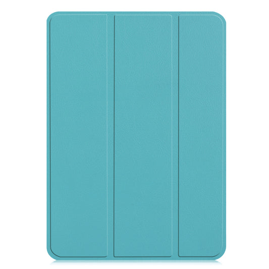 Teal Leather Folio Case with Smart Cover (iPad 10.2-inch 2019-2021)