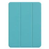 Teal Leather Folio Case with Smart Cover (iPad 10.2-inch 2019-2021)