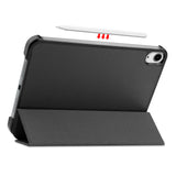 Black Leather Folio Case with Smart Cover (iPad Air 11-inch 2024)