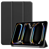 Black Leather Folio Case with Smart Cover (iPad Pro 11-inch 2024)