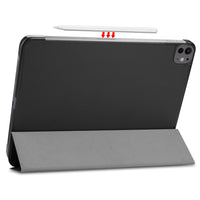 Black Leather Folio Case with Smart Cover (iPad Pro 11-inch 2024)