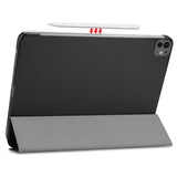 Black Leather Folio Case with Smart Cover (iPad Pro 11-inch 2024)