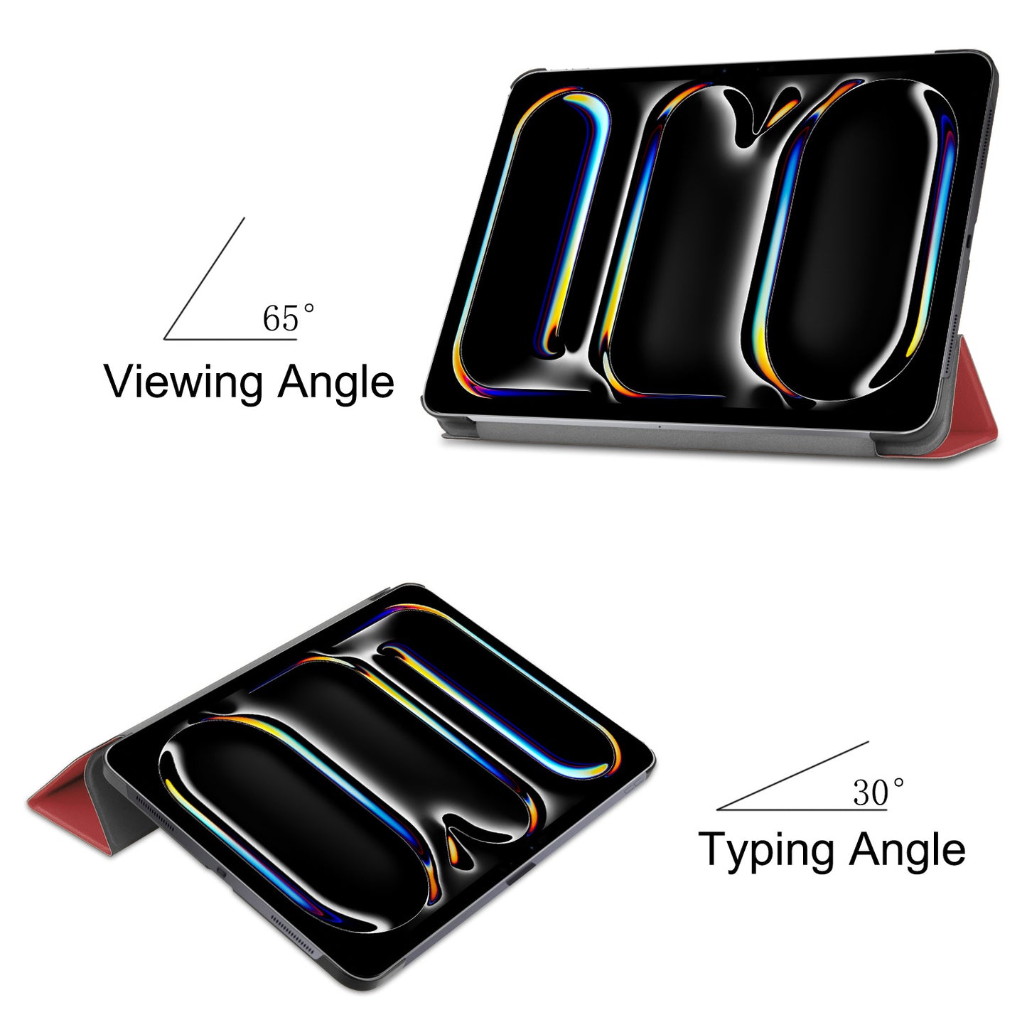 Wine Folio Case with Smart Cover (iPad Air 11-inch 2024/2025)