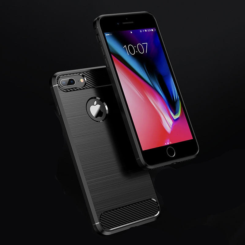 Black Brushed Metal Case (iPhone 7+/8+)