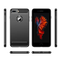 Black Brushed Metal Case (iPhone 7+/8+)