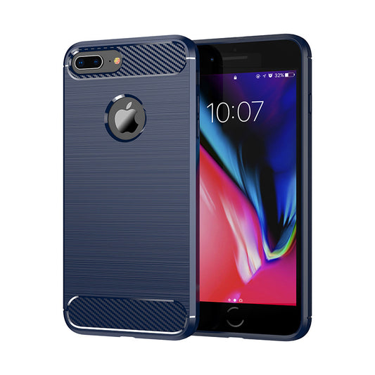 Navy Brushed Metal Case (iPhone 7+/8+)