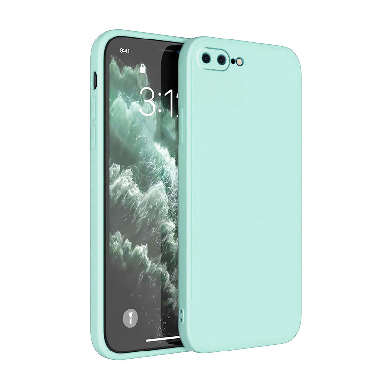 Matte Mint Blue Soft Case (iPhone 7+/8+)