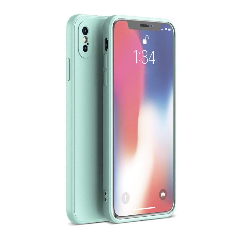 Matte Mint Blue Soft Case (iPhone X/XS)