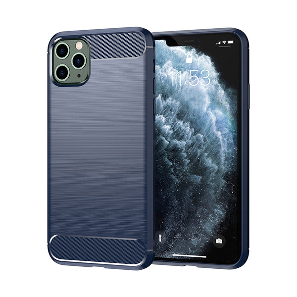 Navy Brushed Metal Case (iPhone 11 Pro Max)