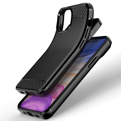 Red Brushed Metal Case (iPhone 13 Mini)