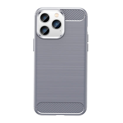 Grey Brushed Metal Case (iPhone 14 Pro)