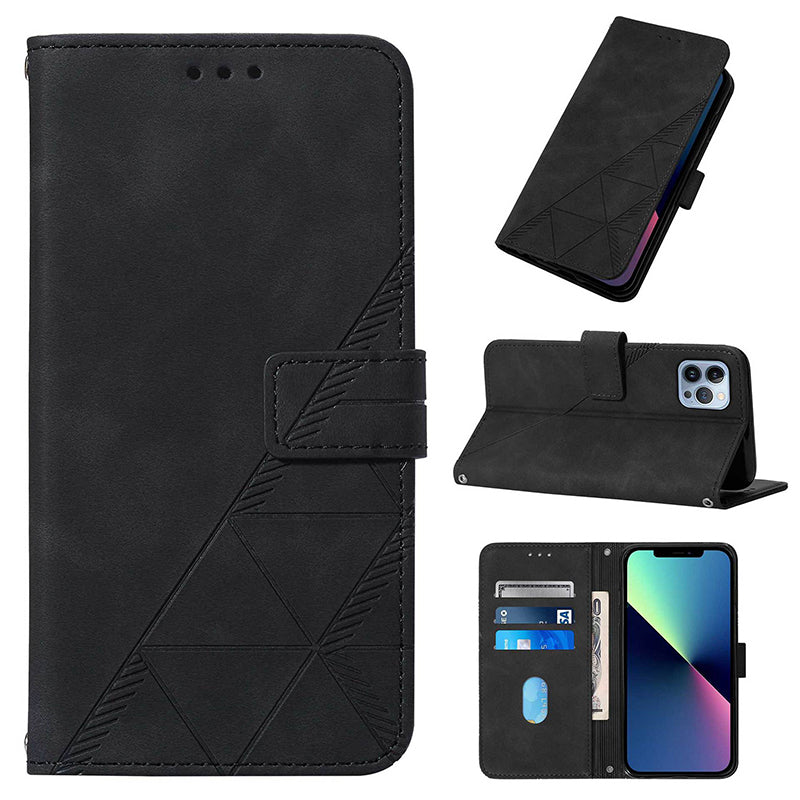Black Wallet Case (iPhone 14 Plus)