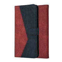 Red/Navy Wallet Case (iPhone 14)